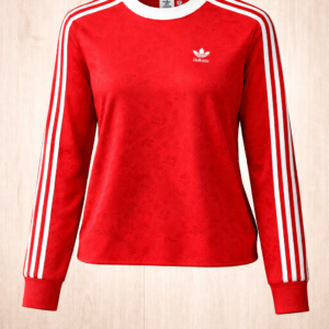 Camiseta Manga Longa Adicolor Três Listras Regular