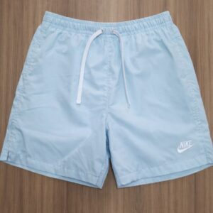 Short Nike Sportswear Woven Flow Azul Bebê