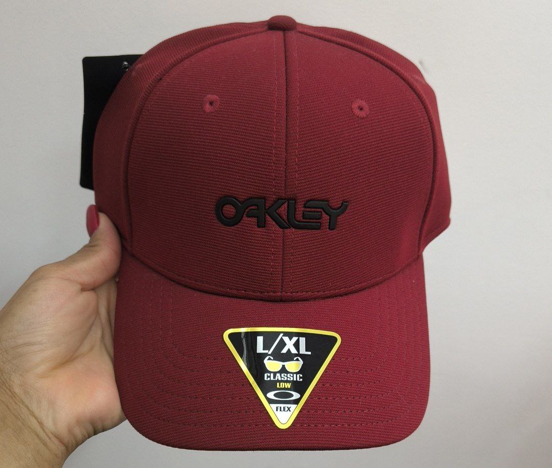 Boné Oakley 6 Panel Stretch Metallic Masculino TAMANHO L/XL