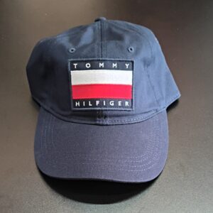 Boné Tommy Hilfiger Bandeira Big Logo Azul Marinho