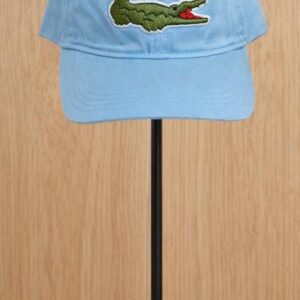 Boné Lacoste Big Croc 2025 Azul Céu