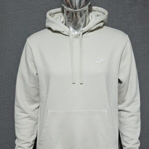 Zip Hoodie Nike Light Bone Jacket Nike Sportswear Club Fleece