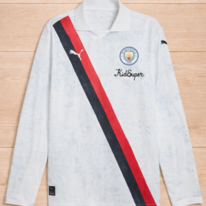 KidSuper x Puma Camisa Retrô Manchester City Masculina White