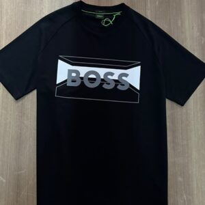 Camiseta De Algodão Orgânico BOSS