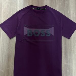 Camiseta De Algodão Orgânico BOSS