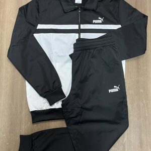 Agasalho Masculino Puma Poly Colorblock Suit-Preto
