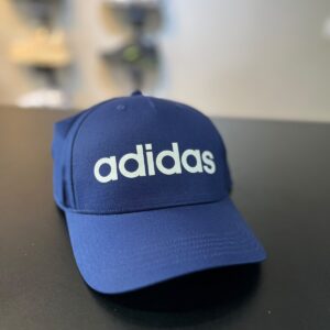 Boné Adidas Logo Linear - Azul+Branco